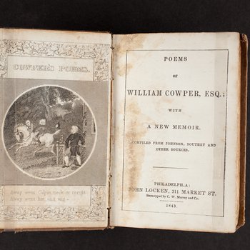 Poems of William Cowper, Esq. : with a new memoir