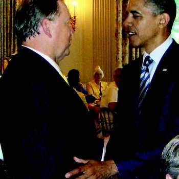 ADA News - Breakfast at the White House: President Obama thanks Dr. Austin for ‘extraordinary’ service