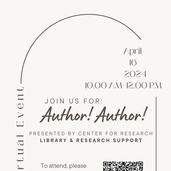Author Author 2024 Invite