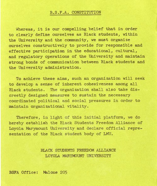 BSFA Constitution 1976-1977