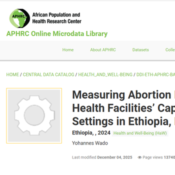 Measuring abortion incidence, severity of complications, and health facilities’ capacity to provide abortion care in refugee settings in Ethiopia, Baobab Study