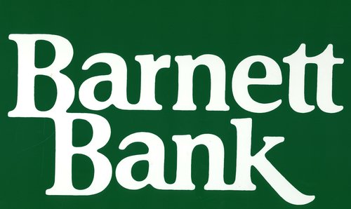 Green and white sign
