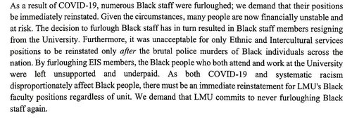 Black at LMU Student Demands_Aug 13 2020_6