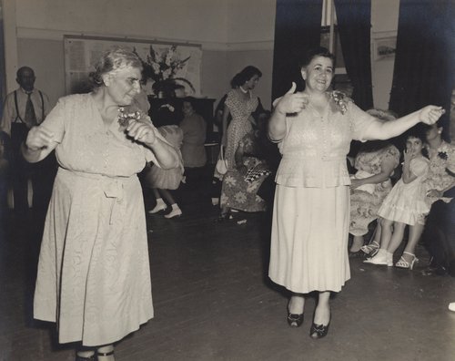 Grandmothers dancing the dabke