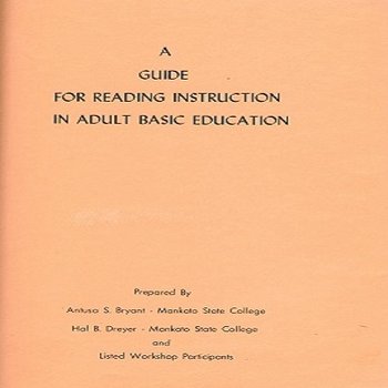 A Guide for Reading Instruction in Adult Basic Education