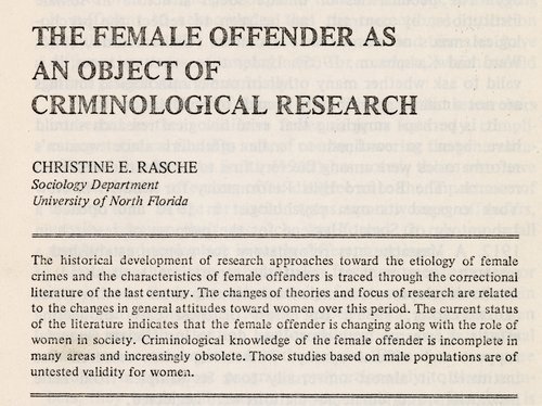 Image of article title and abstract, written by Dr. Rasche