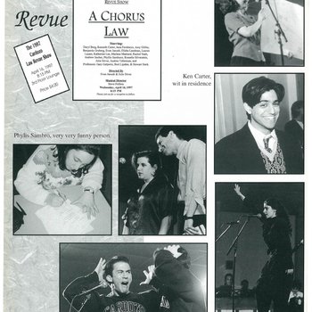 A Chorus Law: Cardozo’s 1997 Law Revue