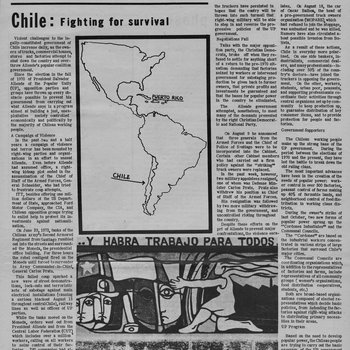 Chile: Fight for Survival: Chile: Lucha por la Supervivencia