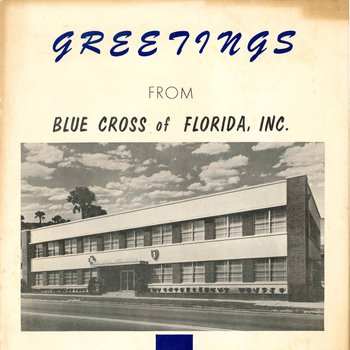 Greetings from Blue Cross of Florida, Inc. 1961