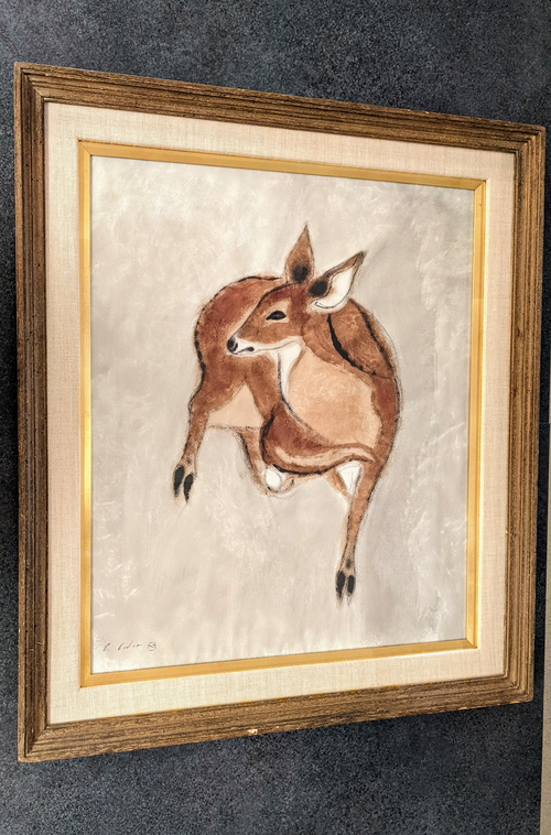 Work by Charles Culver entitled Young Deer.