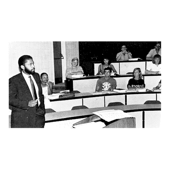 1985 - First Black Instructor to Teach at W&M Law