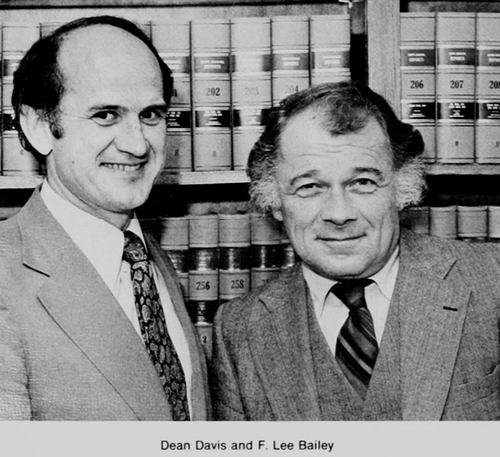 Dean Davis and F. Lee Bailey