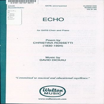 Echo: SATB Chorus and Piano