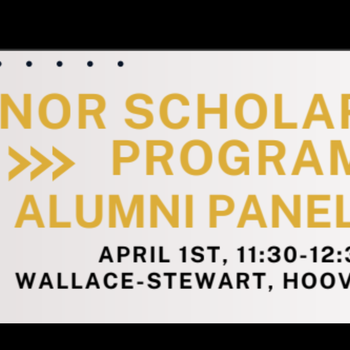 Honor Scholar Alumni Spotlight