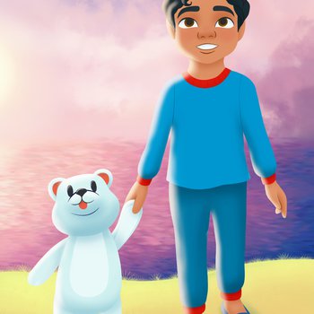 Eddy and his Teddy: Poster