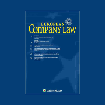 Codes and Model Laws: A EU-US Comparison of Their Role in Shaping Company Law