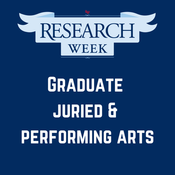 Graduate Juried & Performing Arts