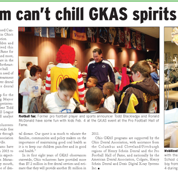 ADA News - Ice storm can’t chill GKAS spirits in Ohio (2011)