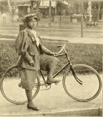 Kittie_Knox_and_Bicycle