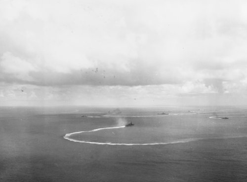 May 30_U.S. Navy, photographed from plane of USS Hornet (CV-8)., Public domain, via Wikimedia Commons.jpg