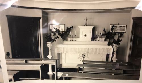 Meadowlands Chapel, 1930s. Photograph Collection, Dominican University of California, Archives, San Rafael, CA.