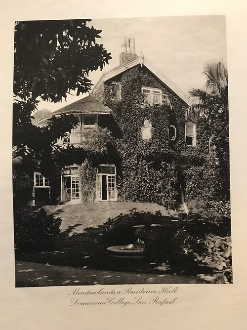 "Meadowlands” (Yearbook, repr., San Rafael, 1932), The Meadowlark, Dominican University Archives, 15.