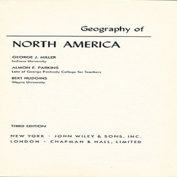 Geography of North America (1954)
