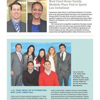 Moot Court Excellence at Cardozo