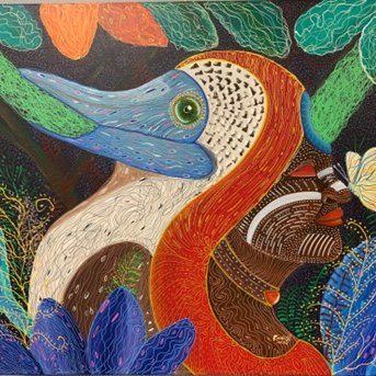 Nature's Echoes (Triptych - Left)