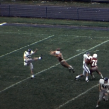 1971 Otterbein College (22) vs Marietta College (10) Football Film, Homecoming