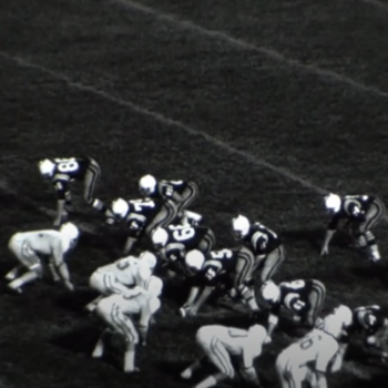 1971 Otterbein College (7) vs Wittenberg University (21) Football Film, 1 of 2