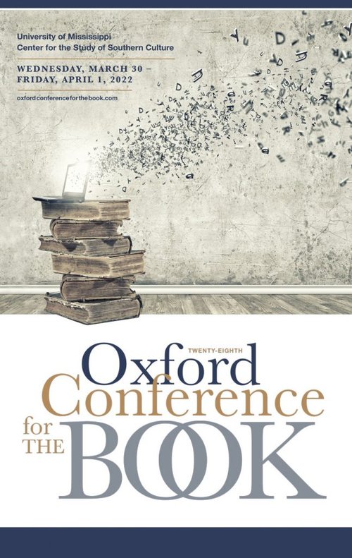 Poster for the Oxford Conference for the Book 2022