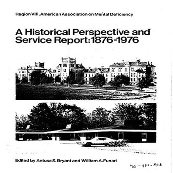 A Historical Perspective and Service Report: Region VIII, American Association on Mental Deficiency
