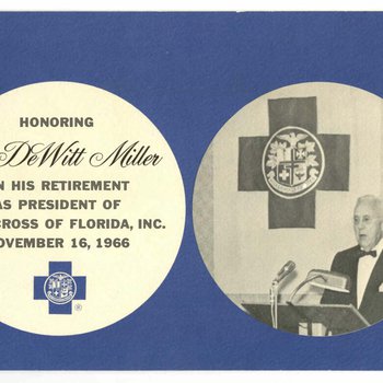 Honoring C. Dewitt Miller on His Retirement, 1966