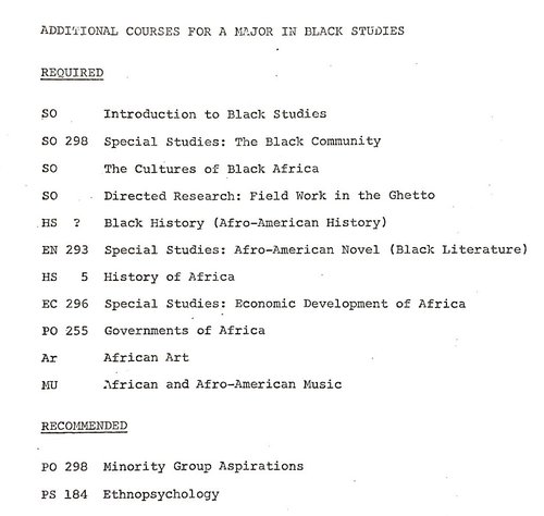 Proposal for an Ethnic Studies Option in Sociology_1969-1970_3