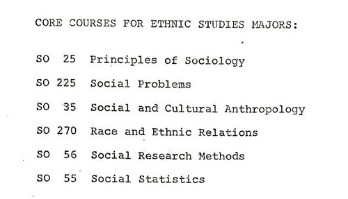 Proposal for an Ethnic Studies Option in Sociology_1969-1970_2