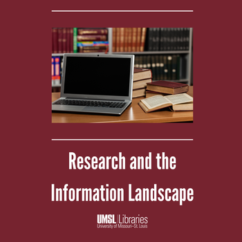 Research and the Information Landscape