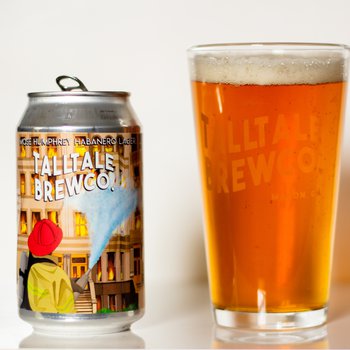 Mose Humphrey and Tall Tale Brewing Co. Glass