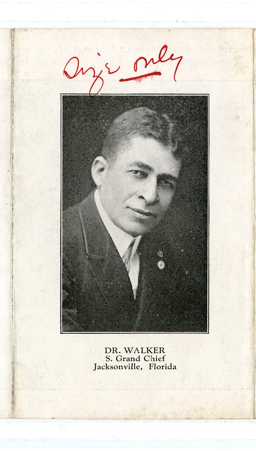 Dr. Walker, S. Grand Chief, Jacksonville, Florida