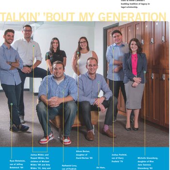 Talkin’ ’Bout My Generation: Second-Generation Cardozo Students
