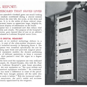 New monitor expands heart program, 1969