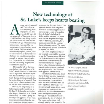 Thoratec device, 1992