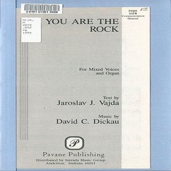 You are the Rock: Anthem for SATB Chorus and Organ