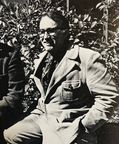 "John Savant."   Humanitas: Dominican College Of San Rafael Yearbook, 1976, p. 103.