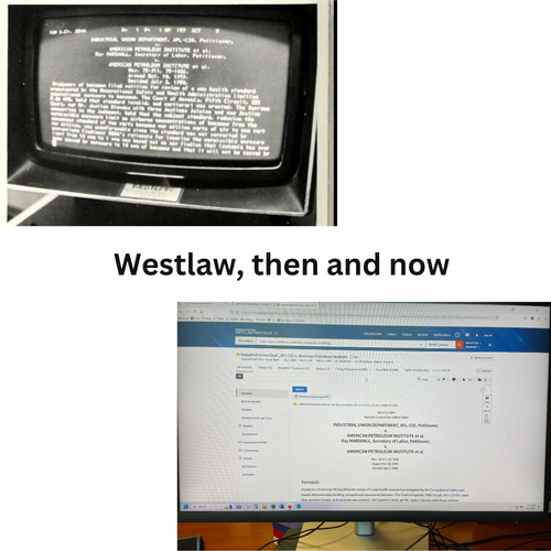 Westlaw, thenand now