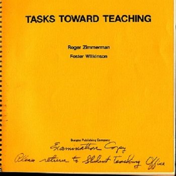 Tasks Toward Teaching