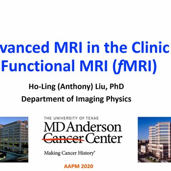 Advanced MRI in the Clinic: Functional MRI