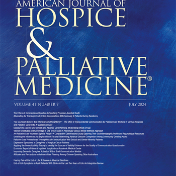 Early palliative care consults reduce patients' length of stay and overall hospital costs