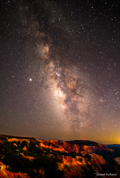 The Milky Way from Cedar Breaks, UT
