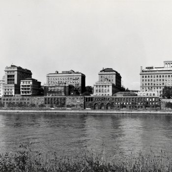 Institute Views from the East River, 1950